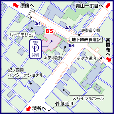 Aoyama Diamond Hall MAP-2